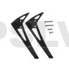 LX0946   Lynx Heli Vertical Fin X Cooled Tail Motor Support T-Rex 150  